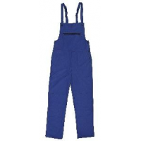 Pánské montérkové kalhoty FRANTA s náprsenkou - modré